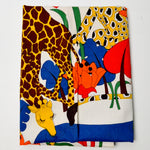 Jungle Animal Canvas Fabric Panel - 26" x 46"