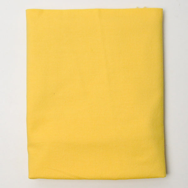 Yellow Quilting Weight Woven Fabric - 44" x 50"