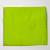 Lime Green Quilting Weight Woven Fabric - 44" x 60"