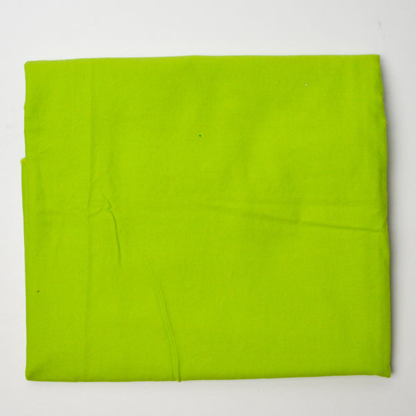 Lime Green Quilting Weight Woven Fabric - 44" x 60"