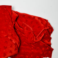 Red Heart Velvety Fleece Fabric - 56" x 66"