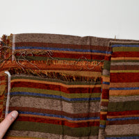 Chenille Stripes Woven Upholstery Fabric - 56" x 66"