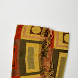 Geometric Chenille Woven Upholstery Fabric - 24" x 60"