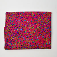 Colorful Floral Quilting Weight Woven Fabric - 44" x 120"