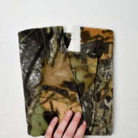 Camouflage Fleece Fabric - 20" x 36"