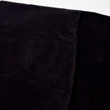 Black Corduroy Fabric - 43" x 94"