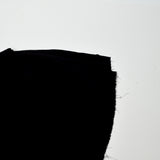 Black Semi-Sheer Georgette Woven Fabric - 42" x 68"
