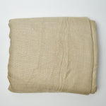 Beige Slightly Shiny Woven Drapery Fabric - 60" x 196"