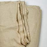 Beige Slightly Shiny Woven Drapery Fabric - 60" x 196"