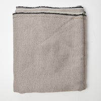 Gray-Brown + Black Synthetic Woven Fabric with Seam - 22" x 200"