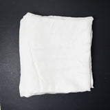 White Silky Twill Woven Fabric - 36" x 176"