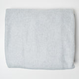 Light Gray Fuzzy Fleece Fabric - 44" x 64"