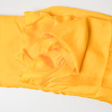 Yellow Silky Lightweight Twill Woven Fabric - 36" x 200"