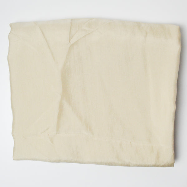 Beige Silky Lightweight Woven Fabric - 44" x 304"