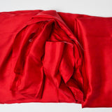 Red Silky Twill Woven Fabric - 40" x 232"