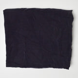 Black Silky Twill Woven Fabric - 84" x 104"