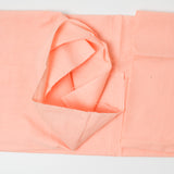 Peach Pink Lightweight Woven Fabric - 26" x 80"