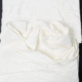 White Short Pile Velveteen Fabric - 44" x 120"