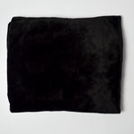 Black Super Soft Knit Fabric - 52" x 60"