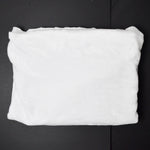 White Super Soft Knit Fabric - 52" x 60"