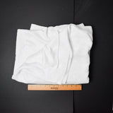 White Super Soft Knit Fabric - 52" x 60"