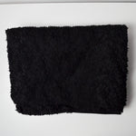 Black 3D Applique Mesh Fabric - 62" x 200"