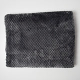 Gray Furry Woven Fabric - 32" x 60"