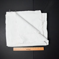 White Thick Canvas Fabric with Stain - 60" x 98"