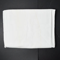 White Thick Canvas Fabric with Stain - 60" x 98"