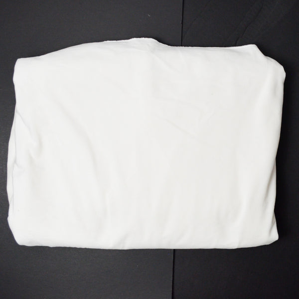 White Furry Velvety Fabric - 60" x 108"