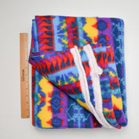 Colorful Geometric Thick Fleece Fabric - 60" x 72"