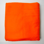 Orange Fleece Fabric - 44" x 66" + Extra