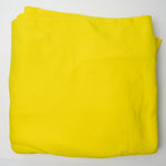 Bright Yellow Thin Fleece Fabric - 54" x 100"