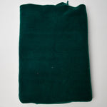 Green Shearling Texture Fleece Fabric - 25" x 66"