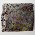 Floral Burnout Velvet Fabric - 62" x 80"