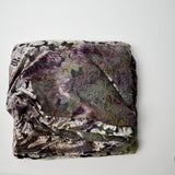 Floral Burnout Velvet Fabric - 62" x 80"