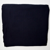 Black Fleece-Backed Knit Fabric - 54" x 58"