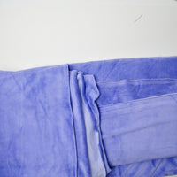 Periwinkle Chenille Velvety Upholstery Fabric - 66" x 144"