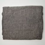 Gray + Black Slub LIghtweight Woven Fabric - 55" x 288"