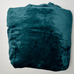 Dark Teal Soft Faux Fur Fabric - 66" x 92"