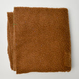 Brown Faux Shearling Fabric - 22" x 70"