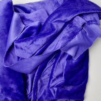 Purple Soft Faux Fur Fabric - 60" x 100"