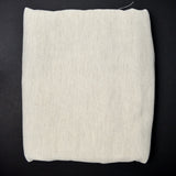 Natural + Off-White Heathered Woven Fabric - 58" x 216"