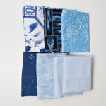 Blue + White Woven Fabric Bundle
