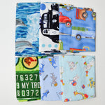Blue Novelty Print Fabric Bundle