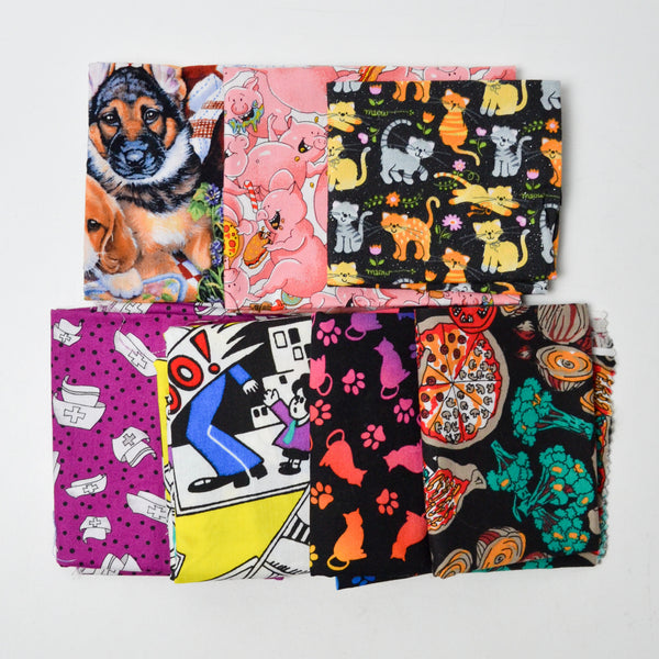 Animals + Novelty Print Woven Fabric Bundle