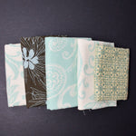 Light Blue-Green Canvas Woven Fabric Bundle
