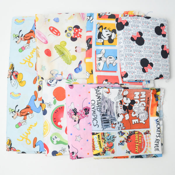 Mickey Mouse + Friends Quilting Cotton Bundle