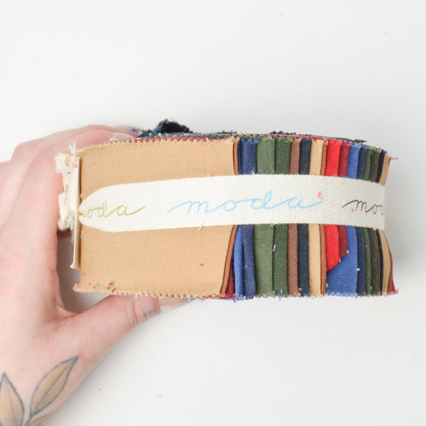 Bella Solids Moda Fabrics Jelly Roll