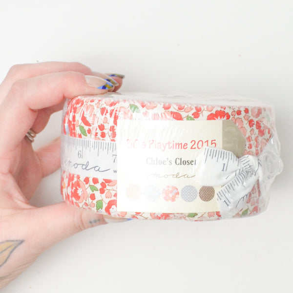 30's Playtime 2015 Chloe's Closet Moda Fabrics Jelly Roll